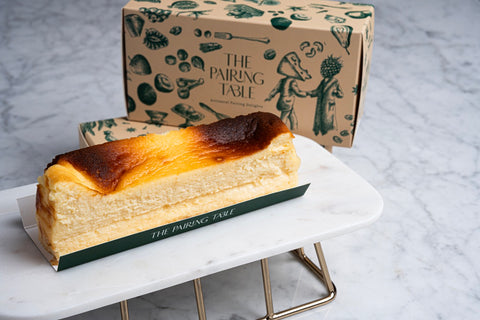 Traditional Caramalized Basque Cheesecake