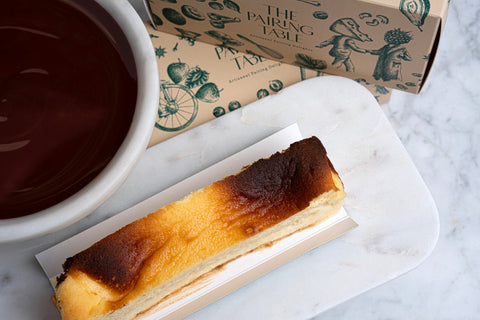 Classic Basque Cheesecake with Chocolate