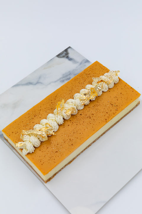 White Chocolate & Cardamom Cheesecake