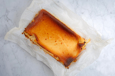 Traditional Caramalized Basque Cheesecake